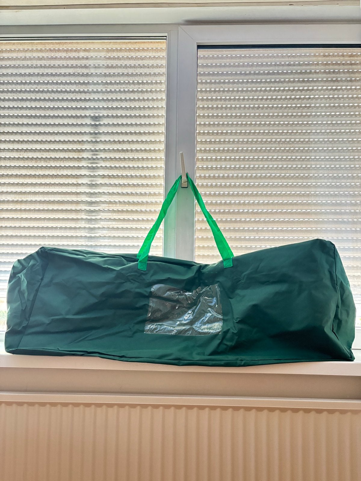 Groene opbergtas voor campingbedje of tent, Ophalen of Verzenden, Nieuw, Tot en met 2