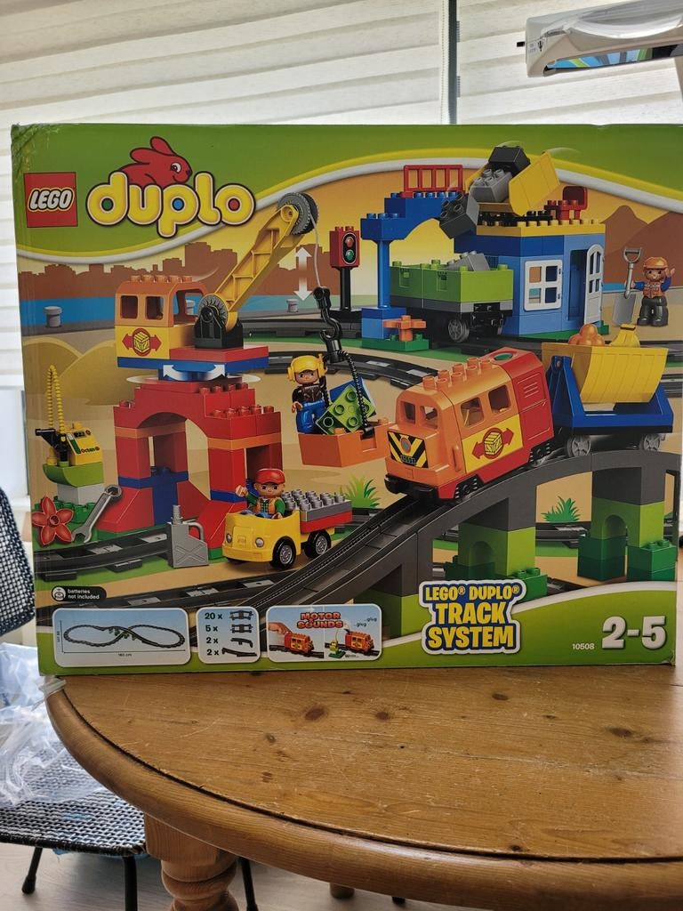 Lego Duplo Trein 10508 - Compleet met alle 134 onderdelen, Kinderen en Baby's, Speelgoed | Duplo en Lego
