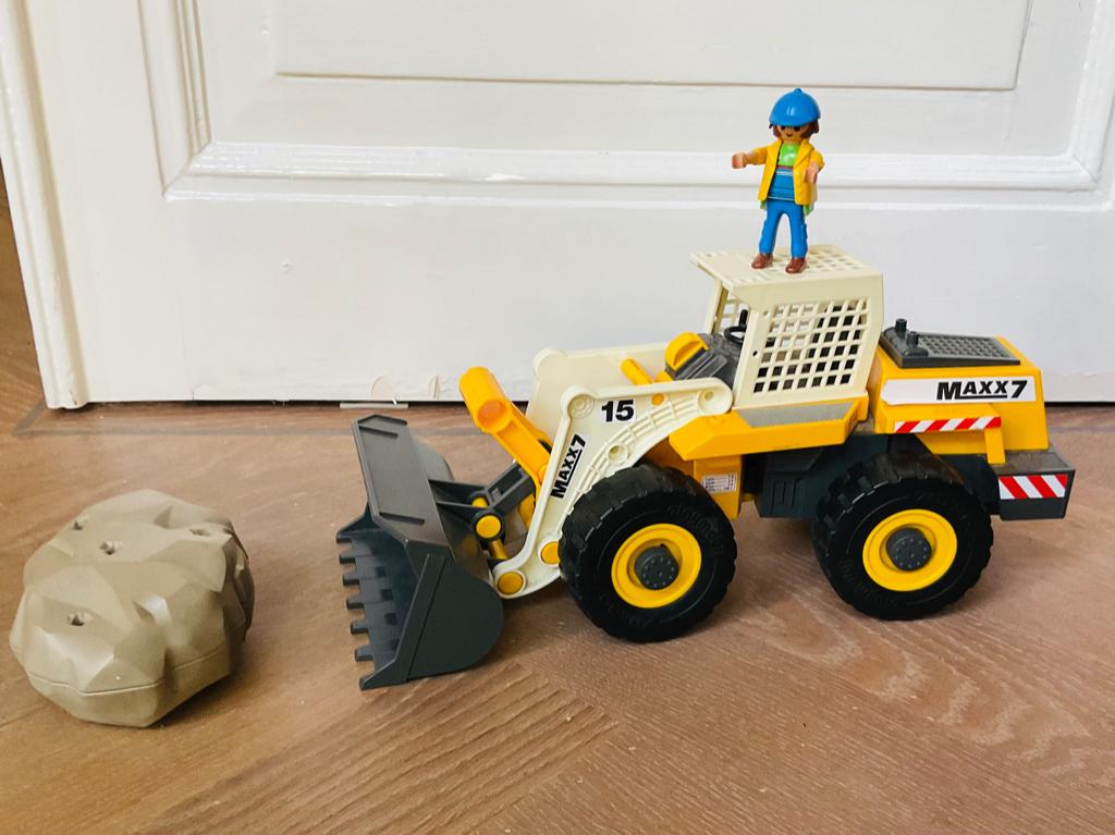 Playmobil Megabulldozer Maxx7, Ophalen of Verzenden, Zo goed als nieuw, Complete set