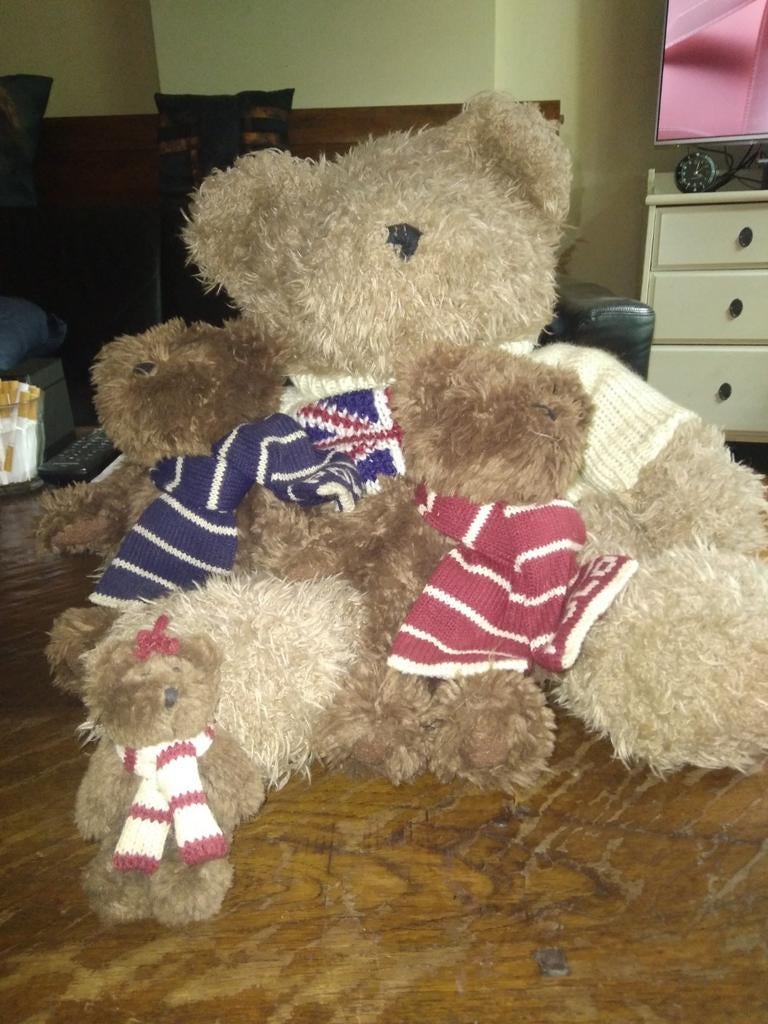 3 Ralph Lauren Teddyberen - Diverse Maten, Verzamelen, Speelgoed, Gebruikt, Ophalen of Verzenden
