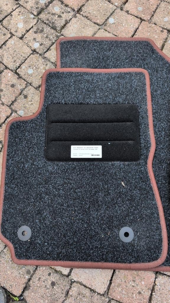 Matten set citroen cactus, Ophalen, Nieuw