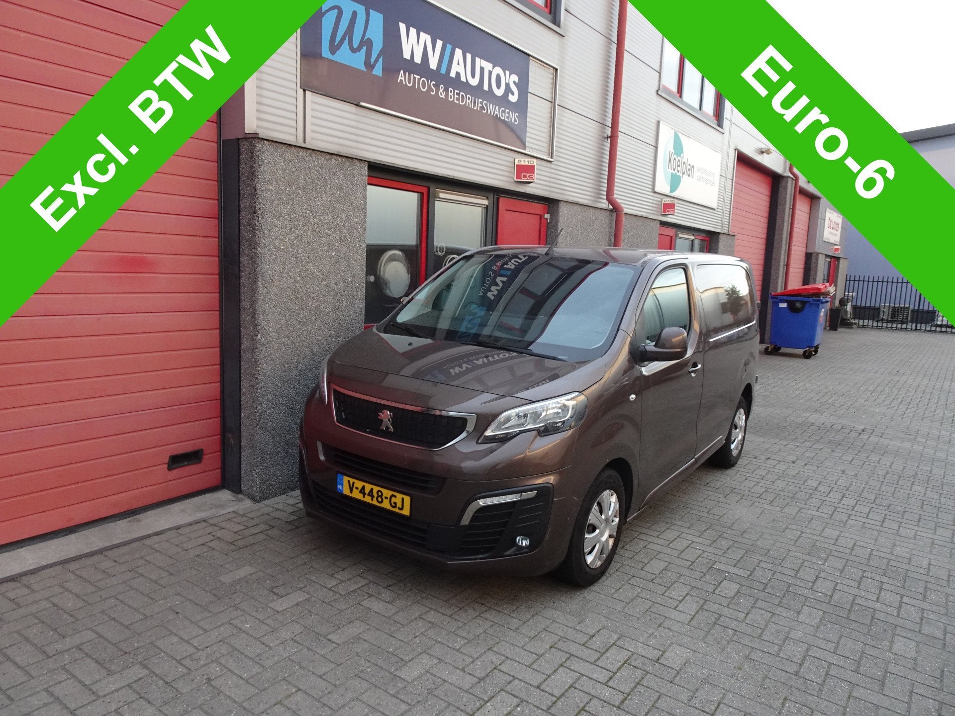 Peugeot Expert 231C 2.0 BlueHDI 120 Premium Pack 3 zits airc, Auto's, Voorwielaandrijving, Stof, Gebruikt, Euro 6