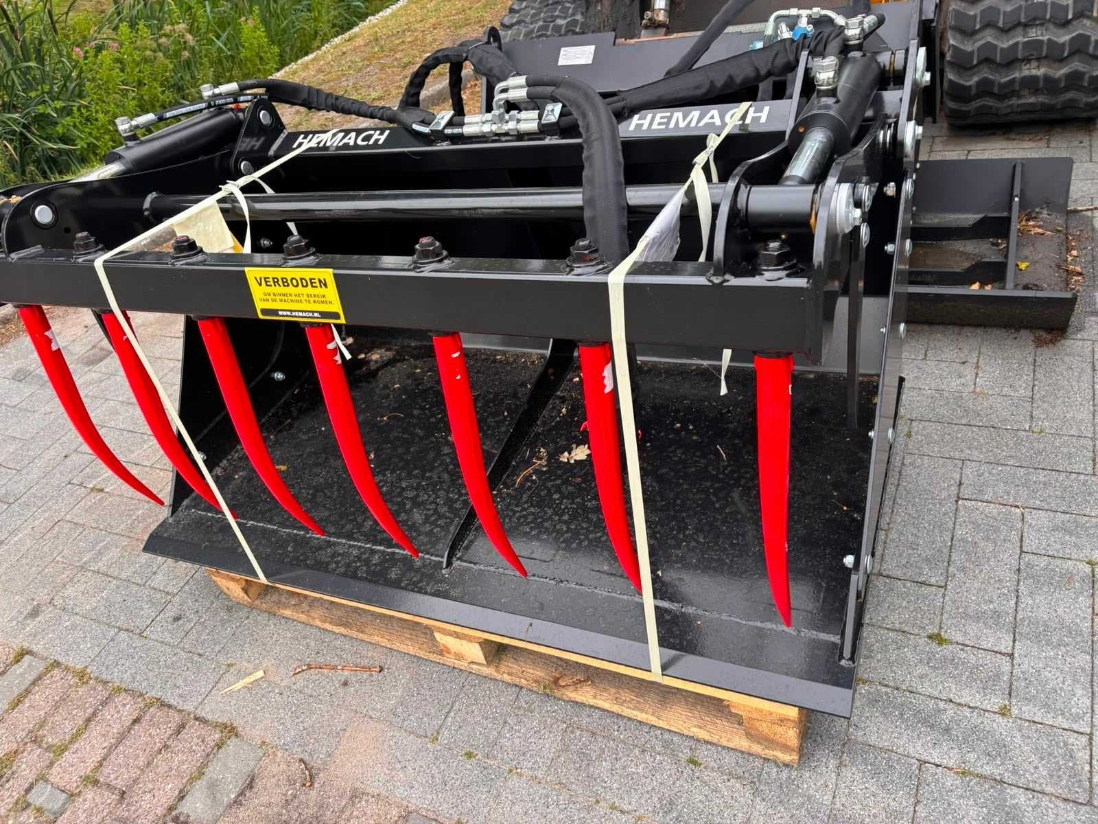 Hemach - Hydraulische mestklem - Shovel, Zakelijke goederen, Wiellader of Shovel