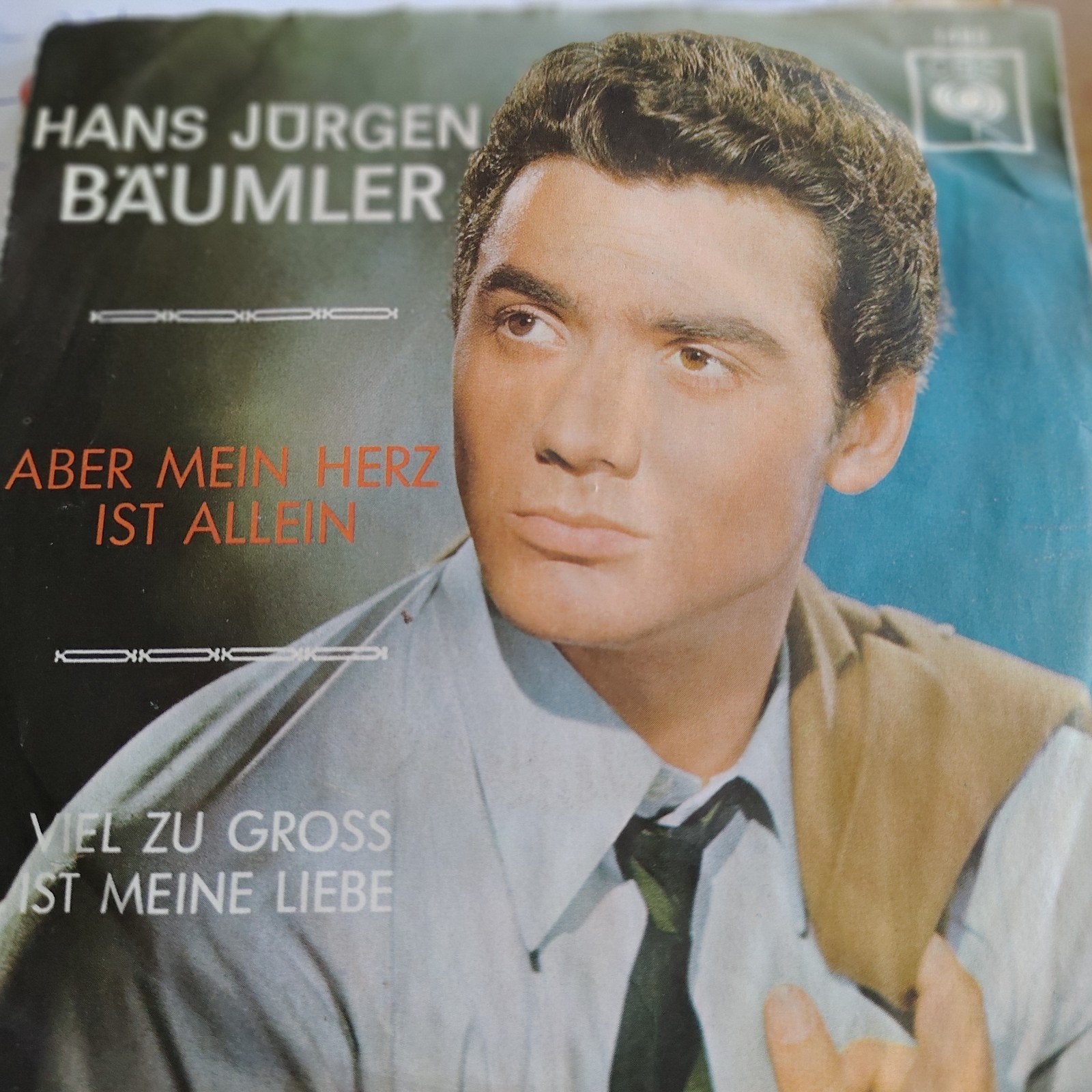 Hans Jürgen Bäumler - Aber mein Herz ist allein (Single), Ophalen of Verzenden, Gebruikt, 7 inch, Schlager