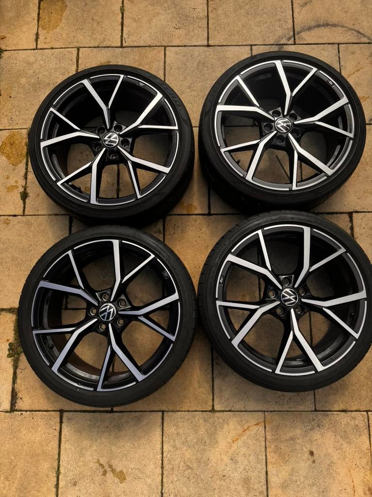 Volkswagen Golf 8R Estoril 19 inch velgen, Auto-onderdelen, Banden en Velgen, Velg(en), 235 mm, Zomerbanden, Ophalen