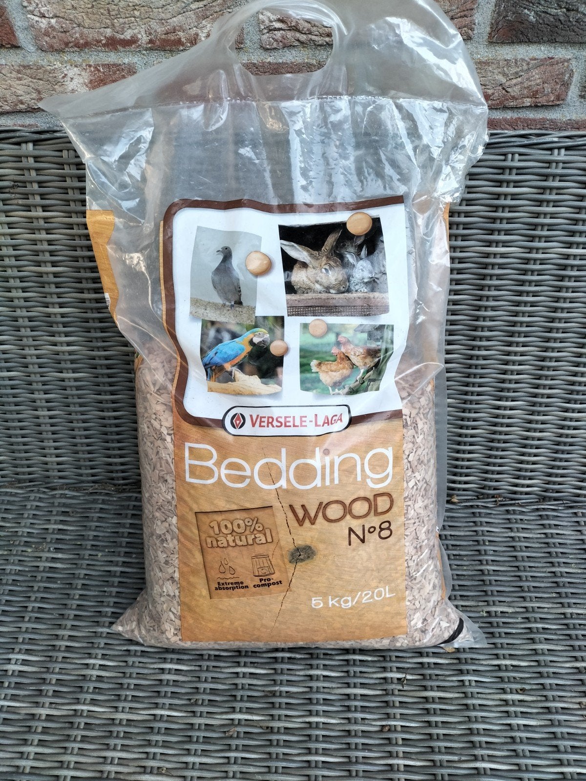 Bedding wood houtsnippers bodemstrooisel, Ophalen, Nieuw