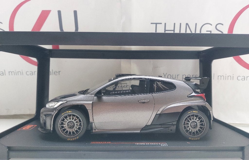 Ixo 1:18 Toyota GR Yaris Rally2 Plain Body Version 2024, Ophalen of Verzenden, Nieuw, Auto, Overige merken