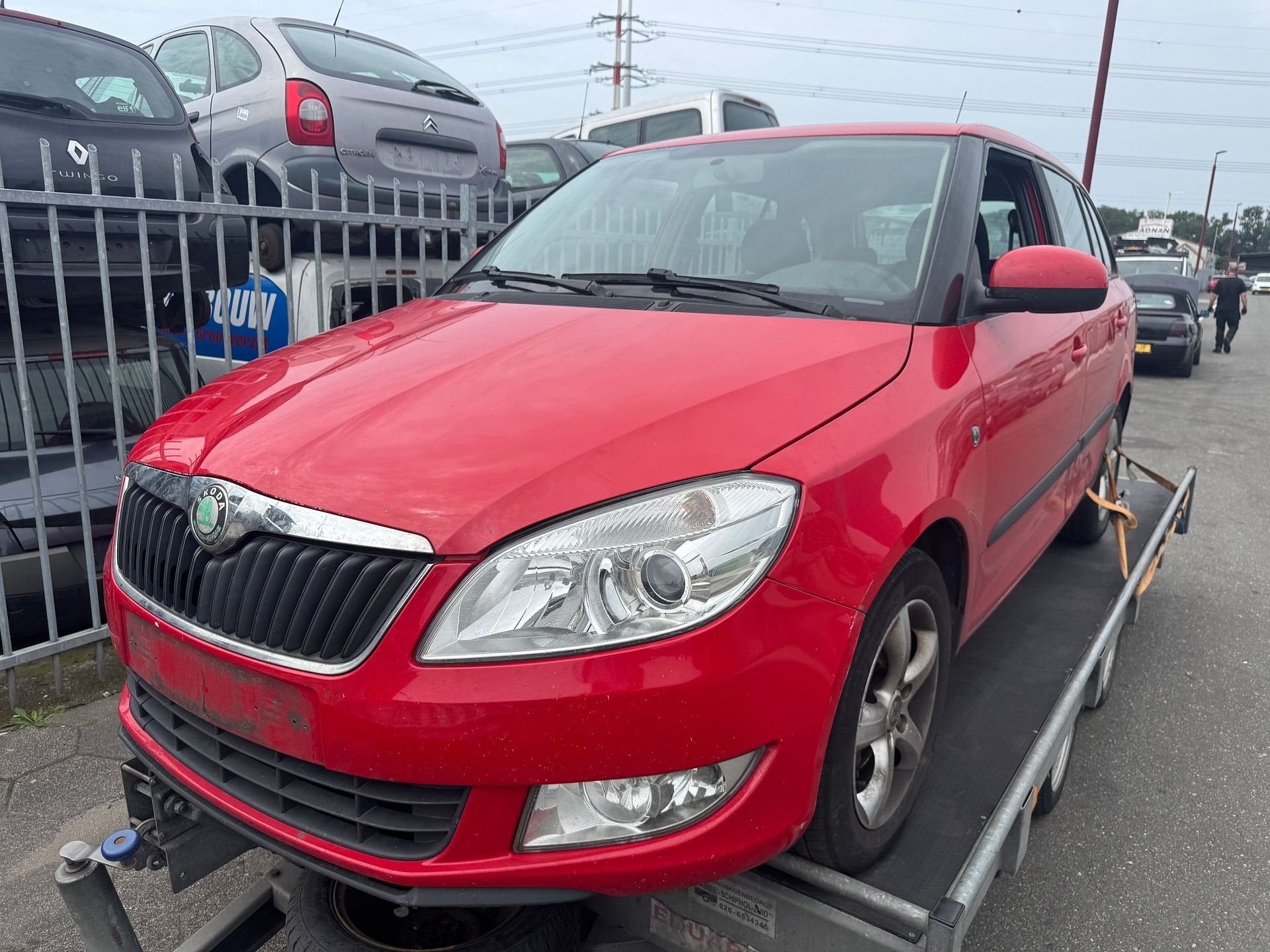 Skoda Fabia Combi 1.2 TDI 2010 veel onderdelen voorradig, Gebruikt, -, -, Ophalen of Verzenden