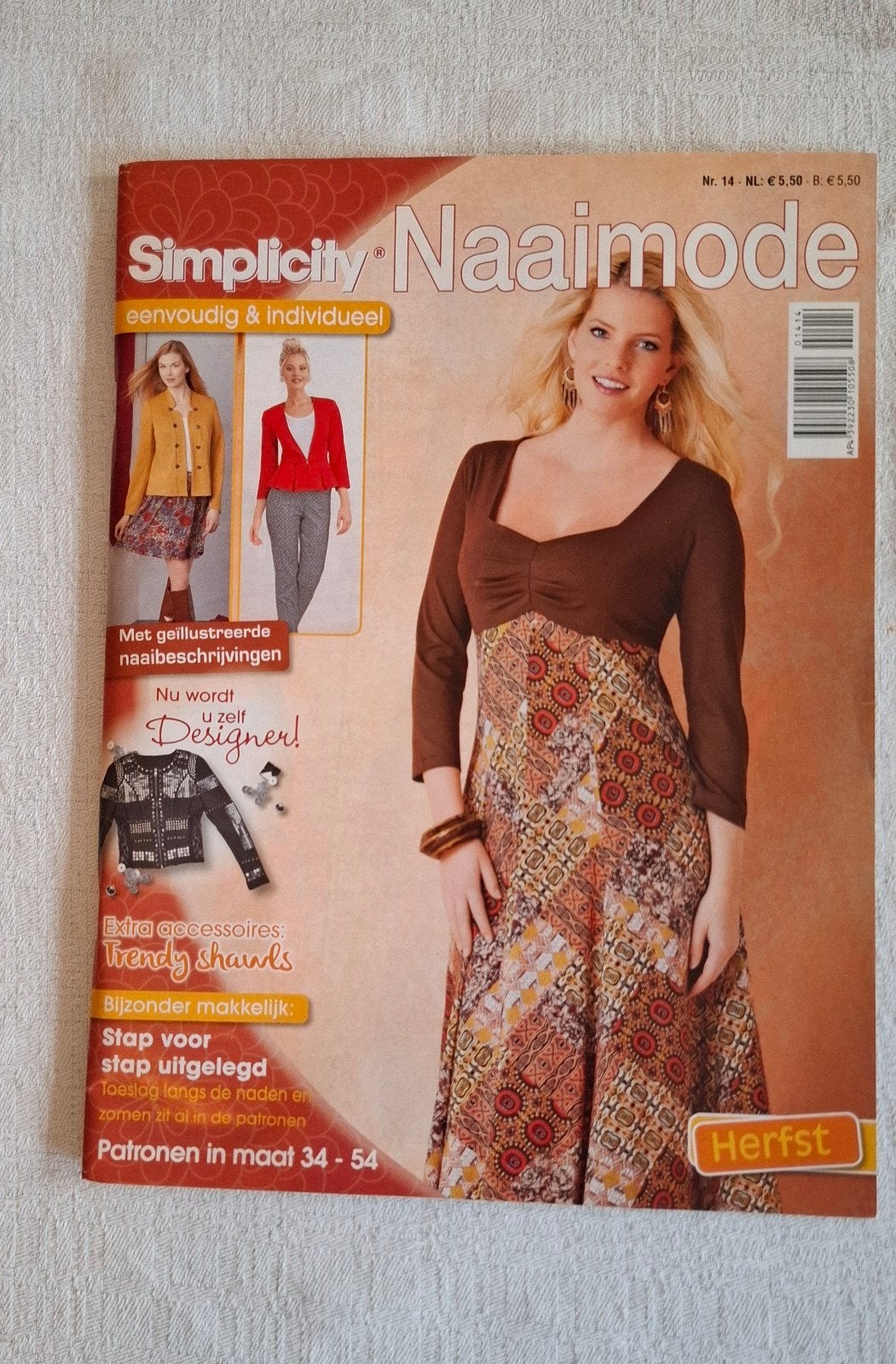 @Simplicity Naaimode Nr.14 Herfst, compleet@, Overige merken, Overige typen, Vrouw, Ophalen of Verzenden