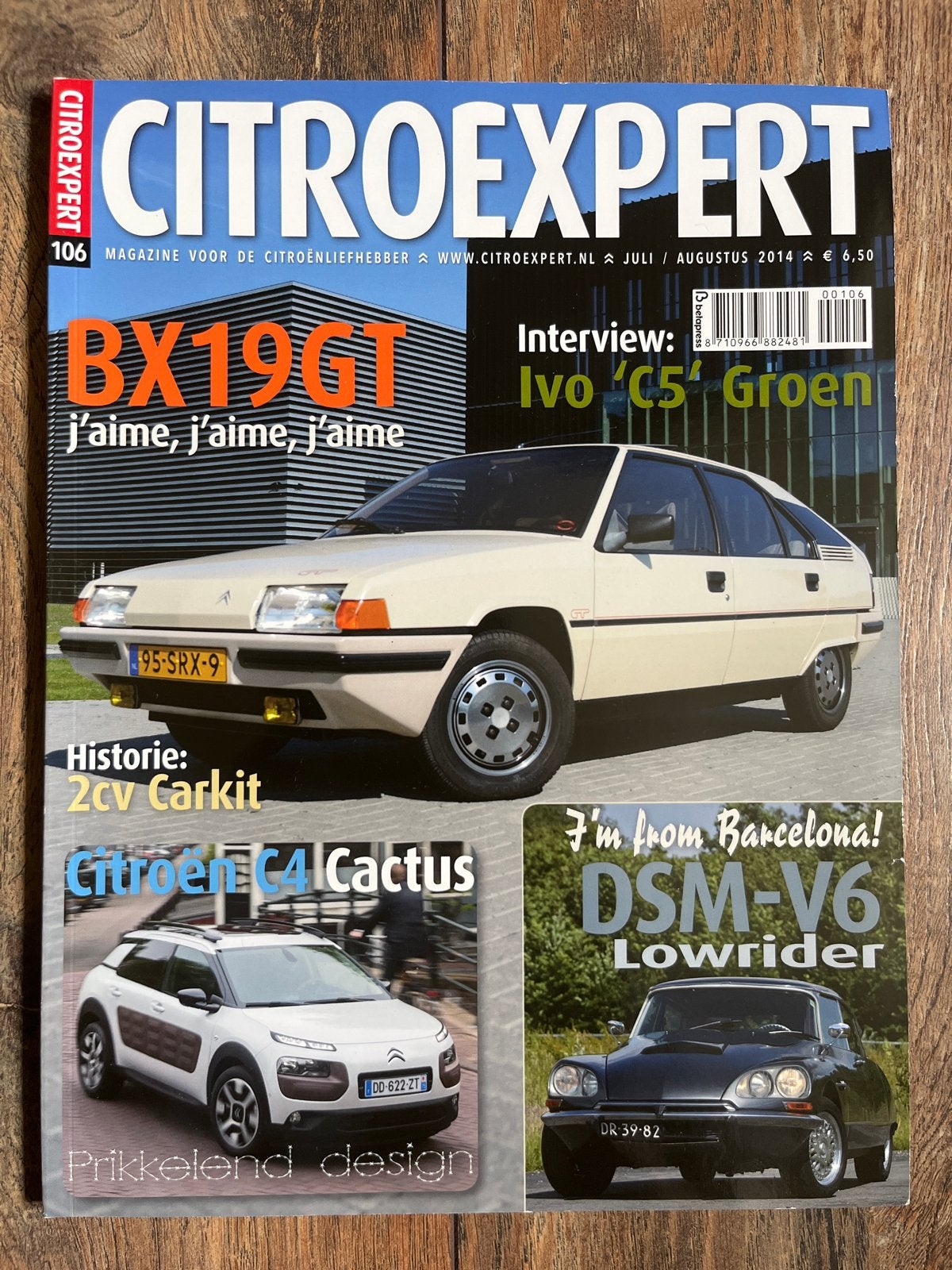 CitroExpert Magazine 106 - BX19GT, C4 Cactus, DSM-V6, Ophalen of Verzenden, Zo goed als nieuw, Citroën
