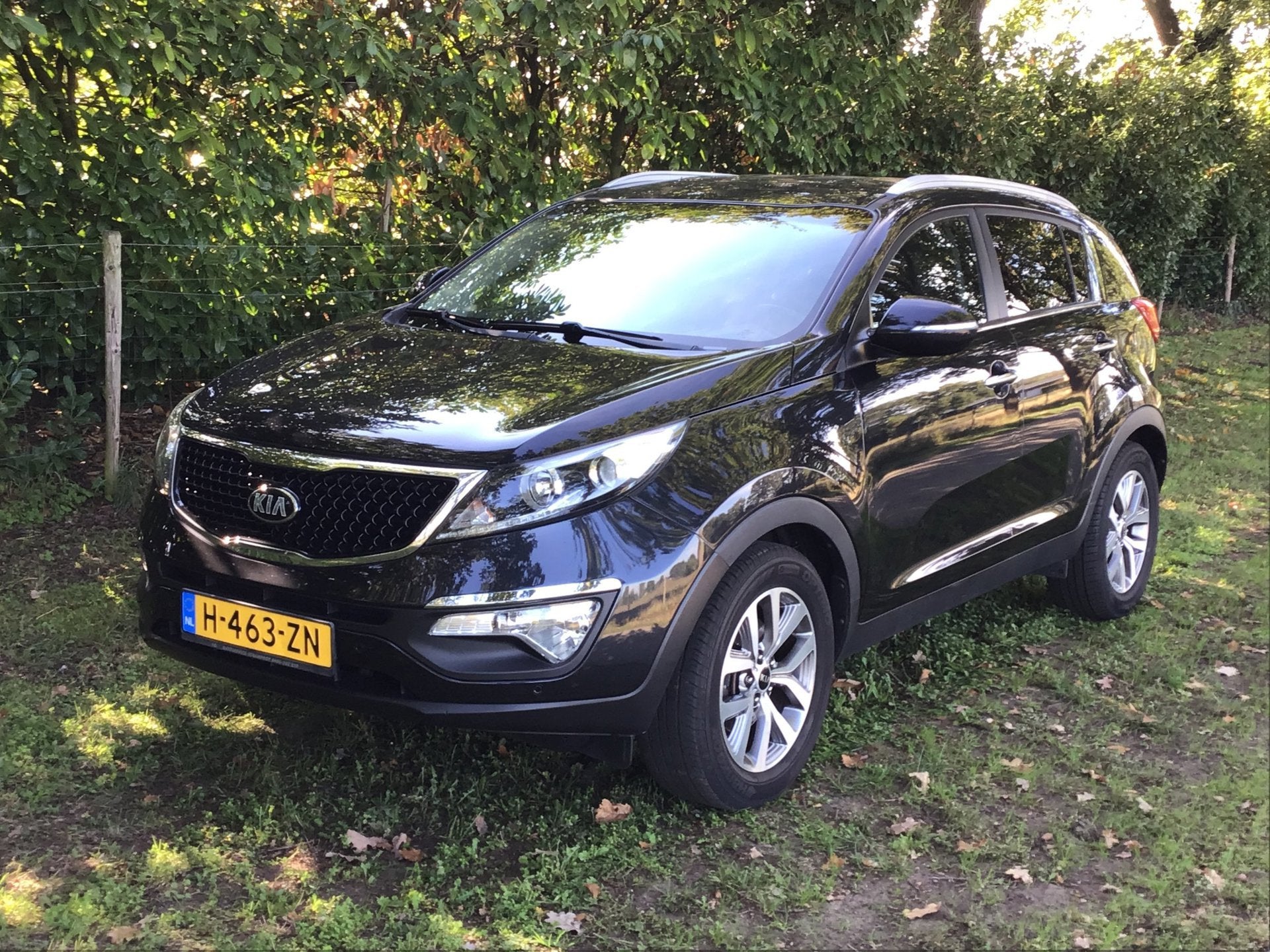 Kia Sportage 1.6 GDI X-ecutive Plus Pack, trekhaak, mooie st, Auto's, Voorwielaandrijving, Gebruikt, 4 cilinders, Zwart
