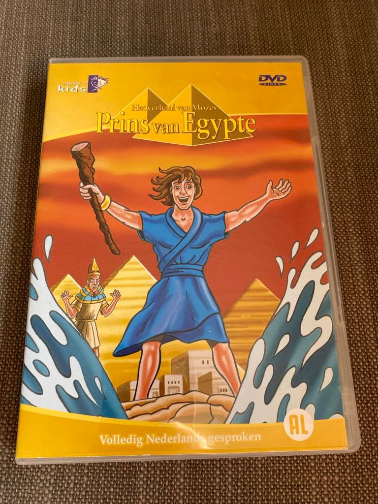 Prins van Egypte dvd - Het verhaal van Mozes, Cd's en Dvd's, Alle leeftijden, Overige genres, Ophalen of Verzenden, Zo goed als nieuw