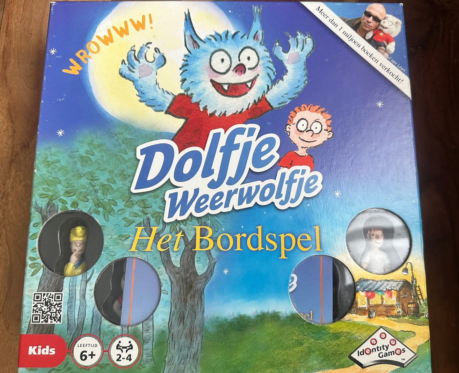 Dolfje Weerwolfje Het Bordspel - Leuk familiespel, Drie of vier spelers, Ophalen, Zo goed als nieuw