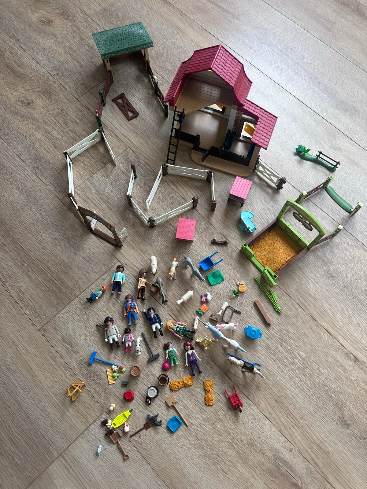 Playmobil boerderij en paarden sets - diverse onderdelen