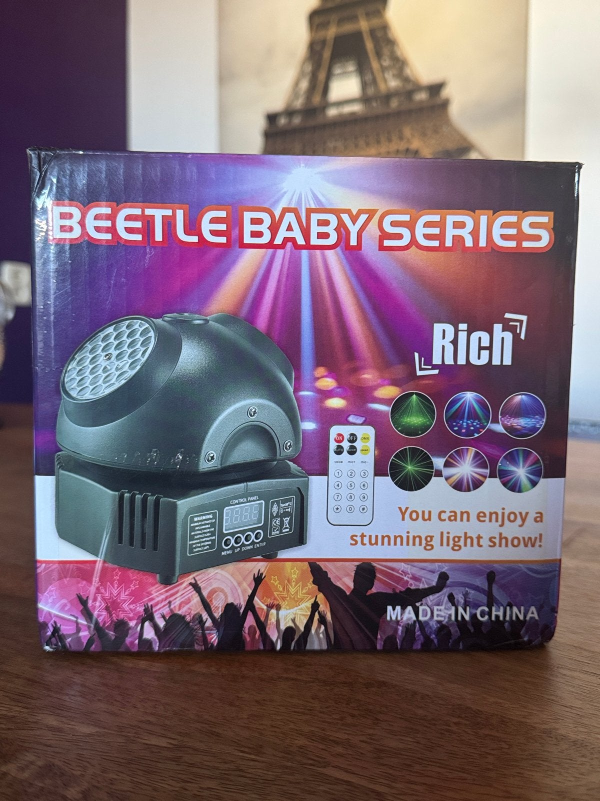Nieuwe Feest/Disco Verlichting - Muziekgestuurd, Muziek en Instrumenten, Licht en Laser, Ophalen of Verzenden, Nieuw, Licht, Geluidgestuurd