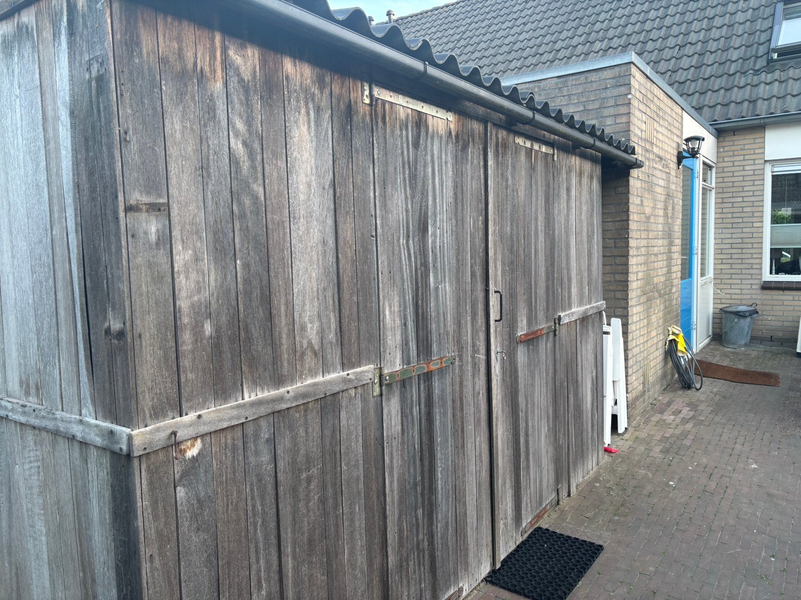 Tuinschuurtje wegens wijziging tuin, Ophalen, Gebruikt, Hout, Overige typen