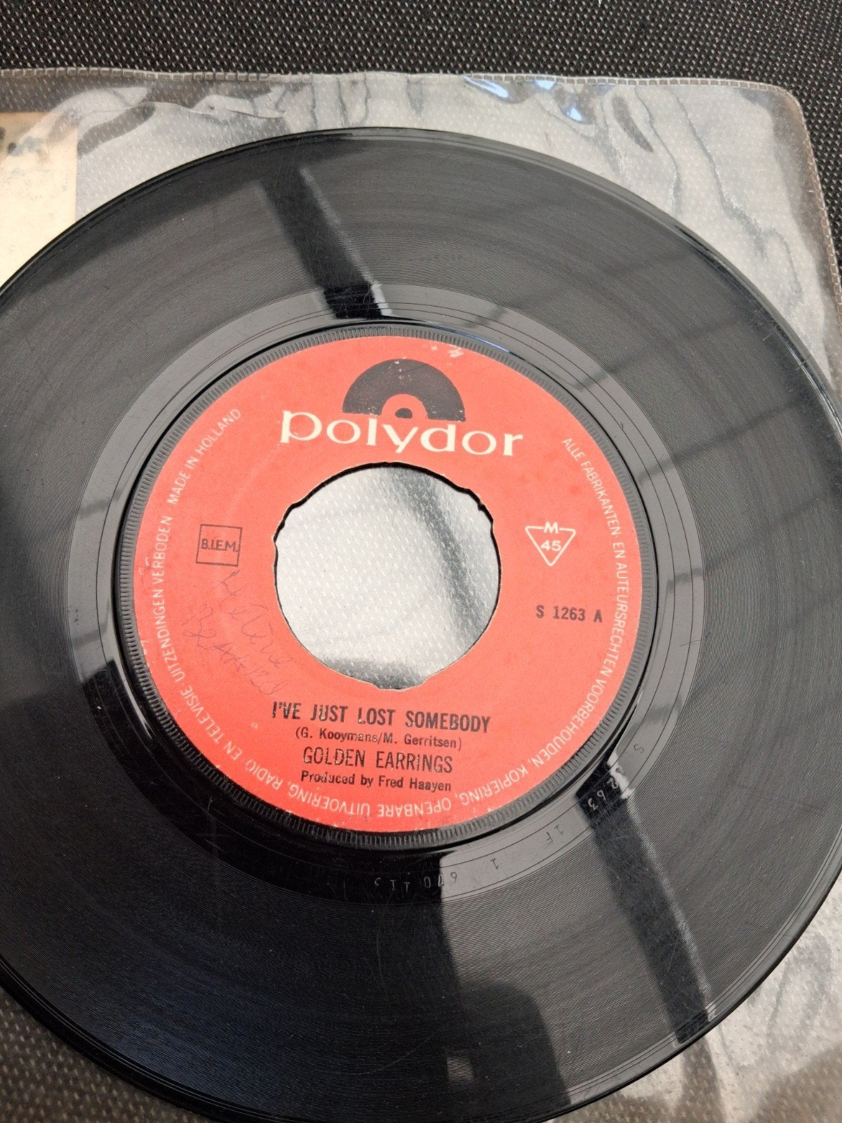 Golden Earrings - I've Just Lost Somebody (Single), Ophalen of Verzenden, Gebruikt, Pop