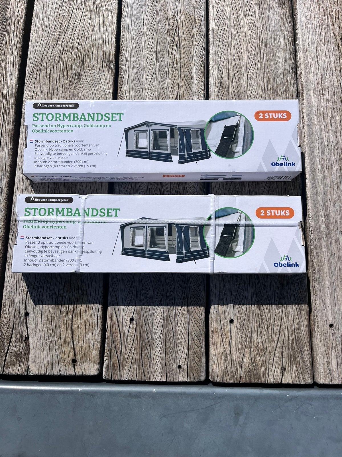Stormbanden, Ophalen, Nieuw