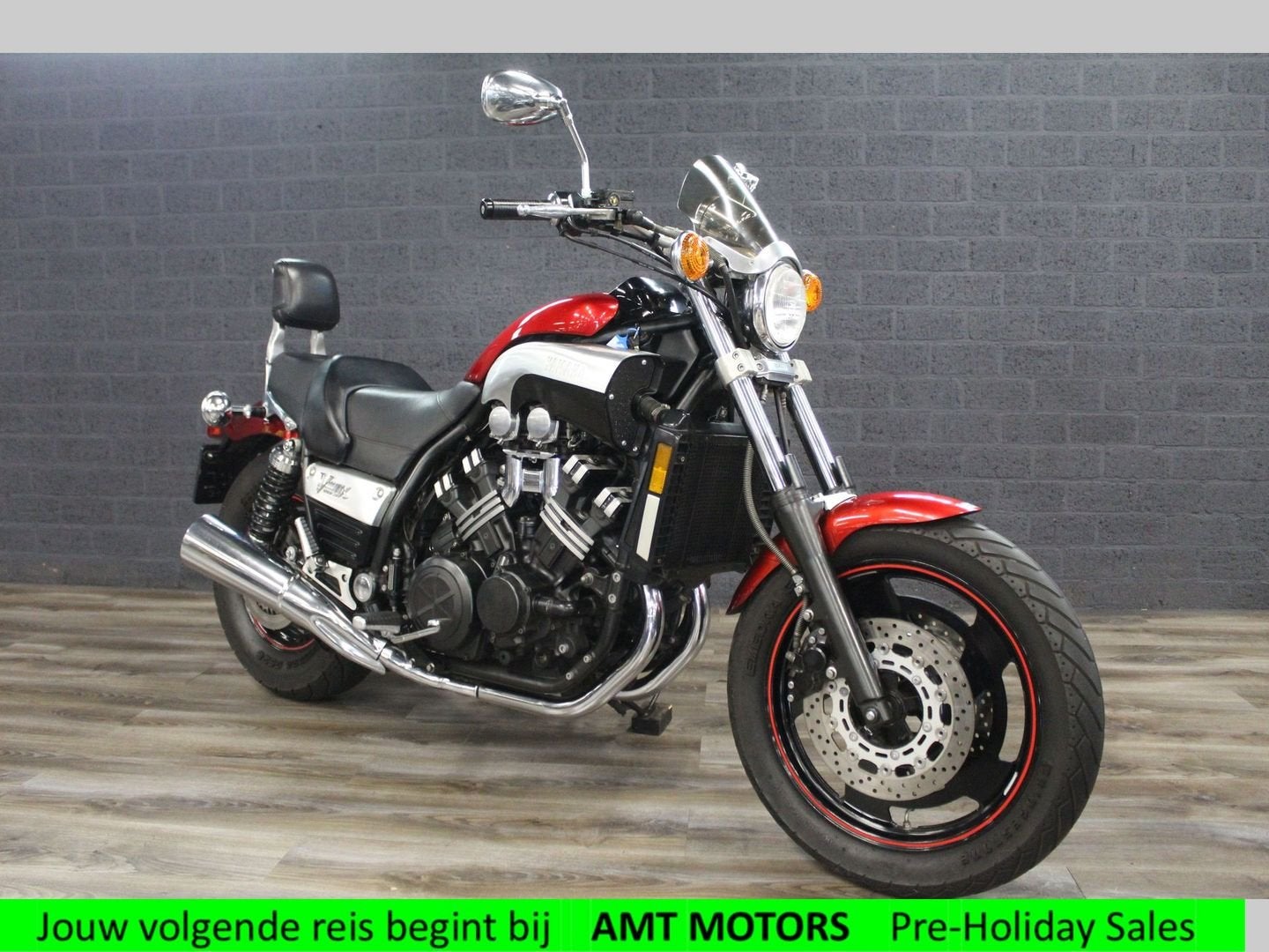 YAMAHA VMAX 1200 V MAX (bj 2003) 19581 km Red Blackmax V-max, Motorrijbewijs A, Bedrijf, Onbekend, YAMAHA