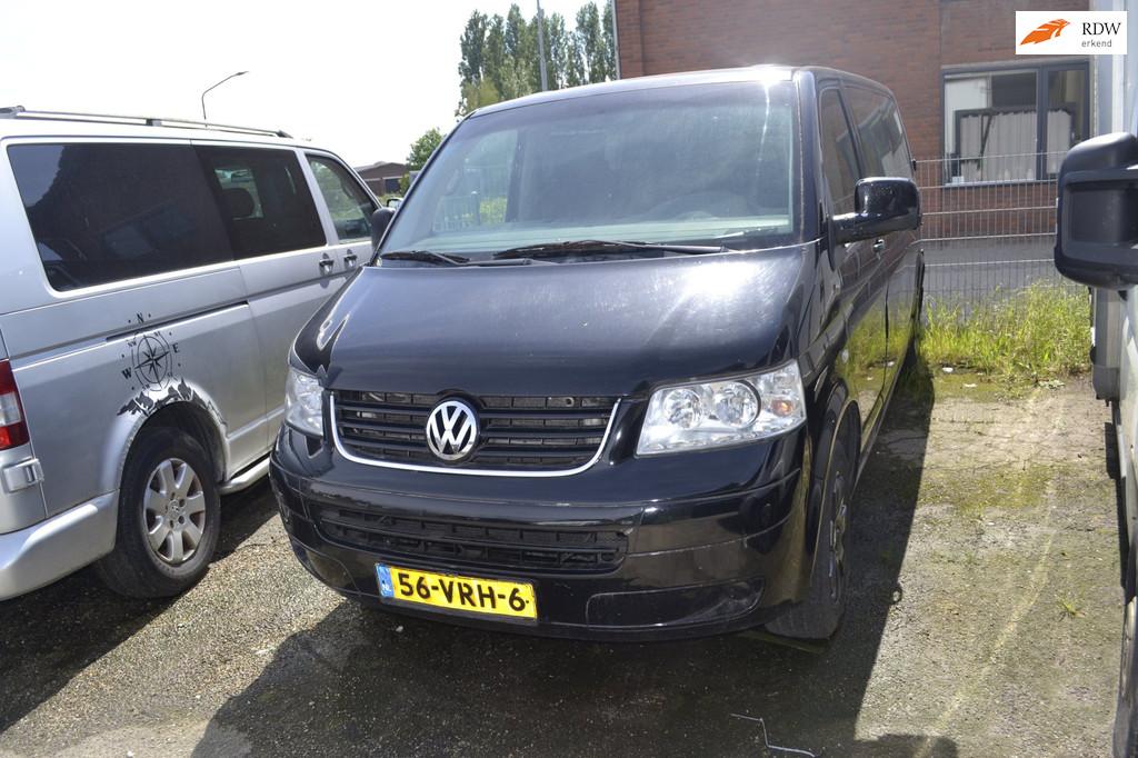 Volkswagen Transporter 2.5 TDI 340 Budgetline DC, Voorwielaandrijving, Volkswagen, Bedrijf, Diesel