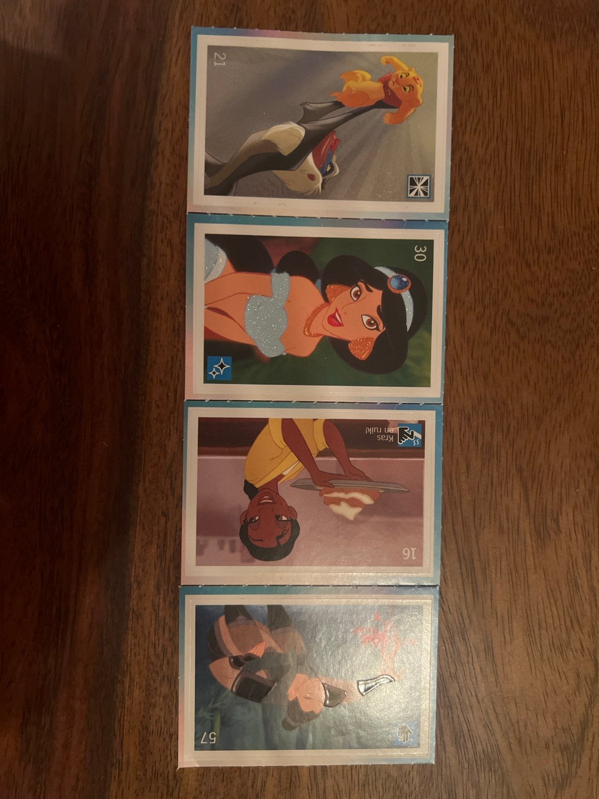 Unieke Disney verzamelkaarten - Diverse figuren, Ophalen of Verzenden, Overige figuren, Nieuw, Papier, Kaart of Schrift