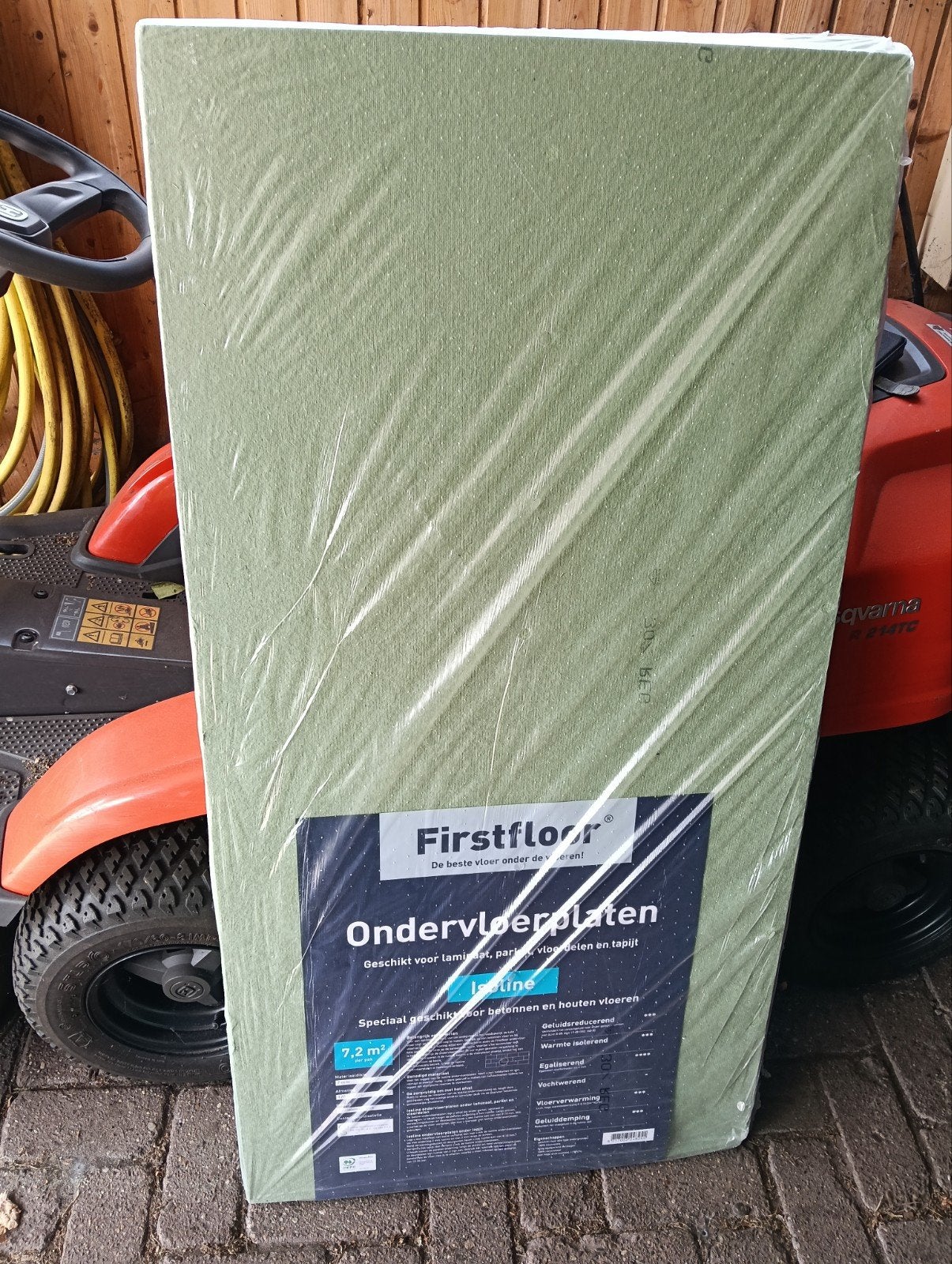 Ondervloerplaten, Doe-het-zelf en Verbouw, Ophalen, Overige materialen, 30 cm of meer, 50 tot 150 cm