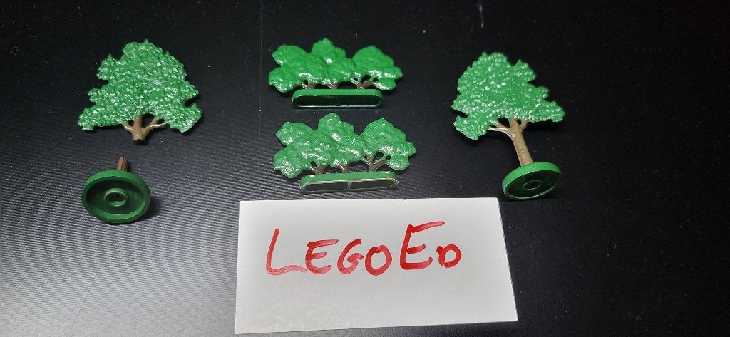 Vintage Lego struiken en bomen, Ophalen of Verzenden, Gebruikt, Losse stenen, Lego