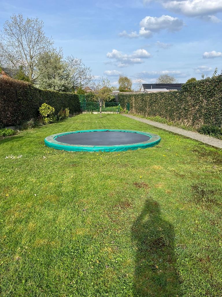 Trampoline inground Kadee, Ophalen, Gebruikt