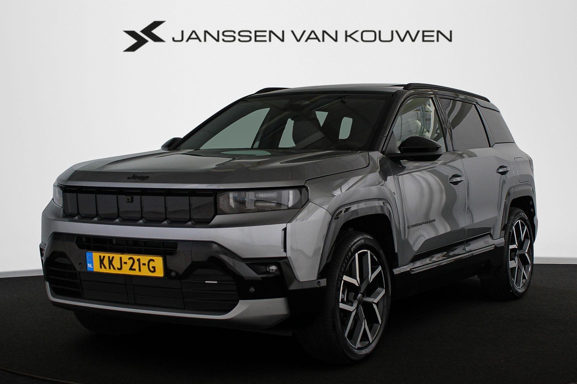 Jeep Compass 1.6 e-Hybrid Plug-In First Edition Pano Massage, Auto's, 1596 cc, 173 min, 4 cilinders, 1865 kg