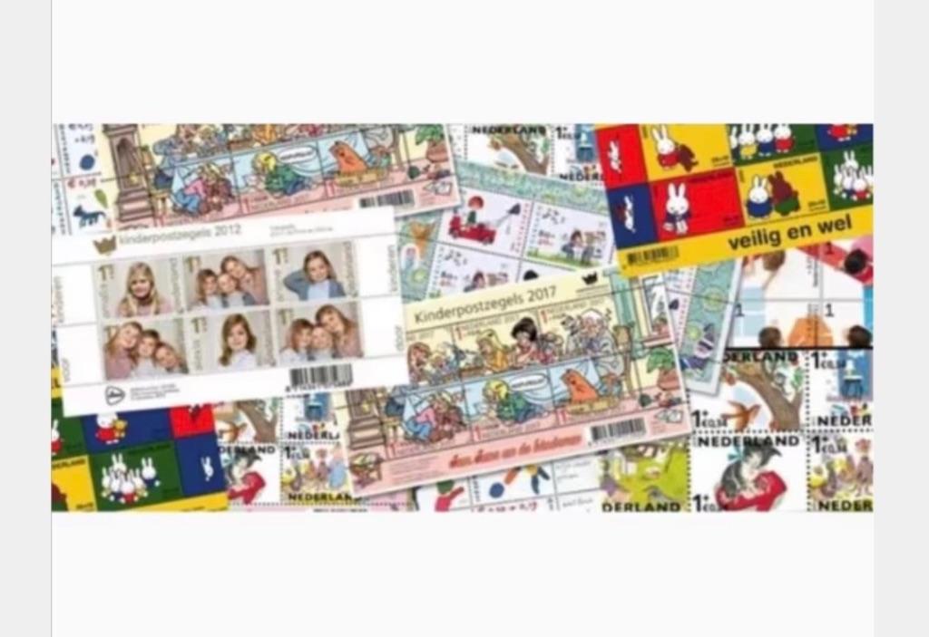 GEZOCHT Kinderpostzegels Kinderzegels Postzegels Kinderen, Ophalen of Verzenden, Na 1940, Postfris
