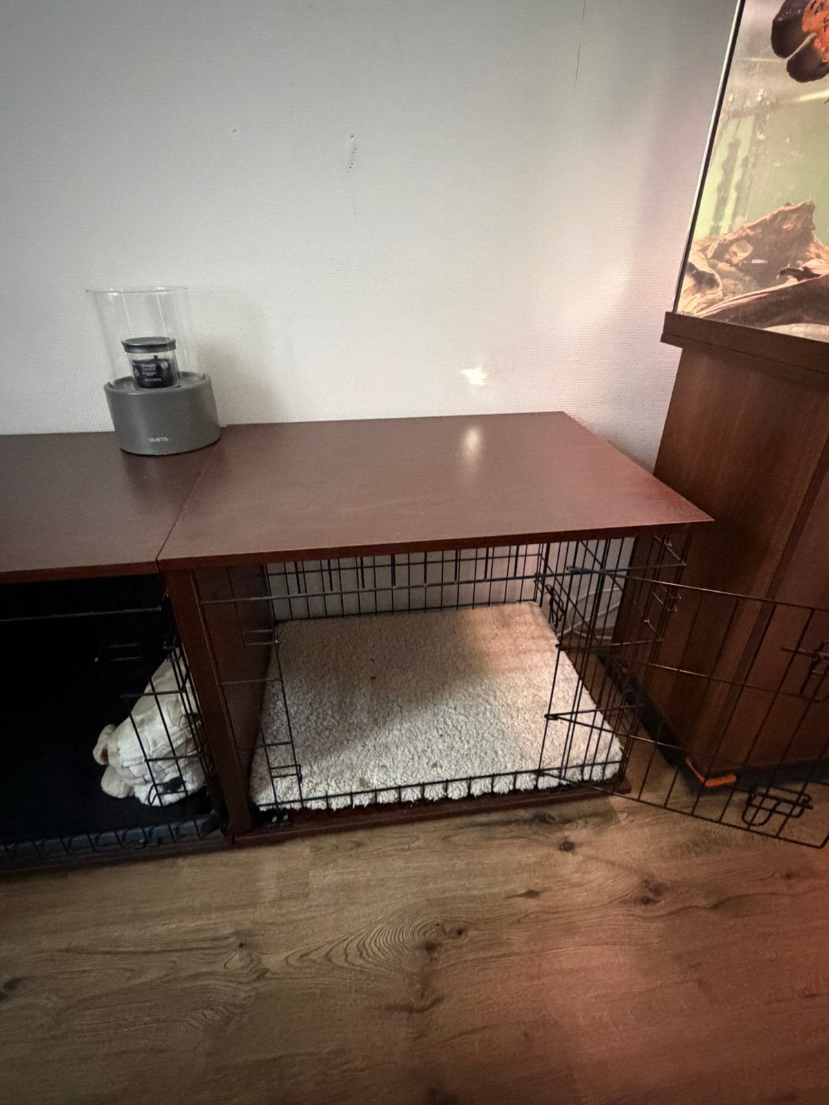 Fido houten bench 24, Ophalen, Hondenkennel, Minder dan 65 cm, Minder dan 75 cm