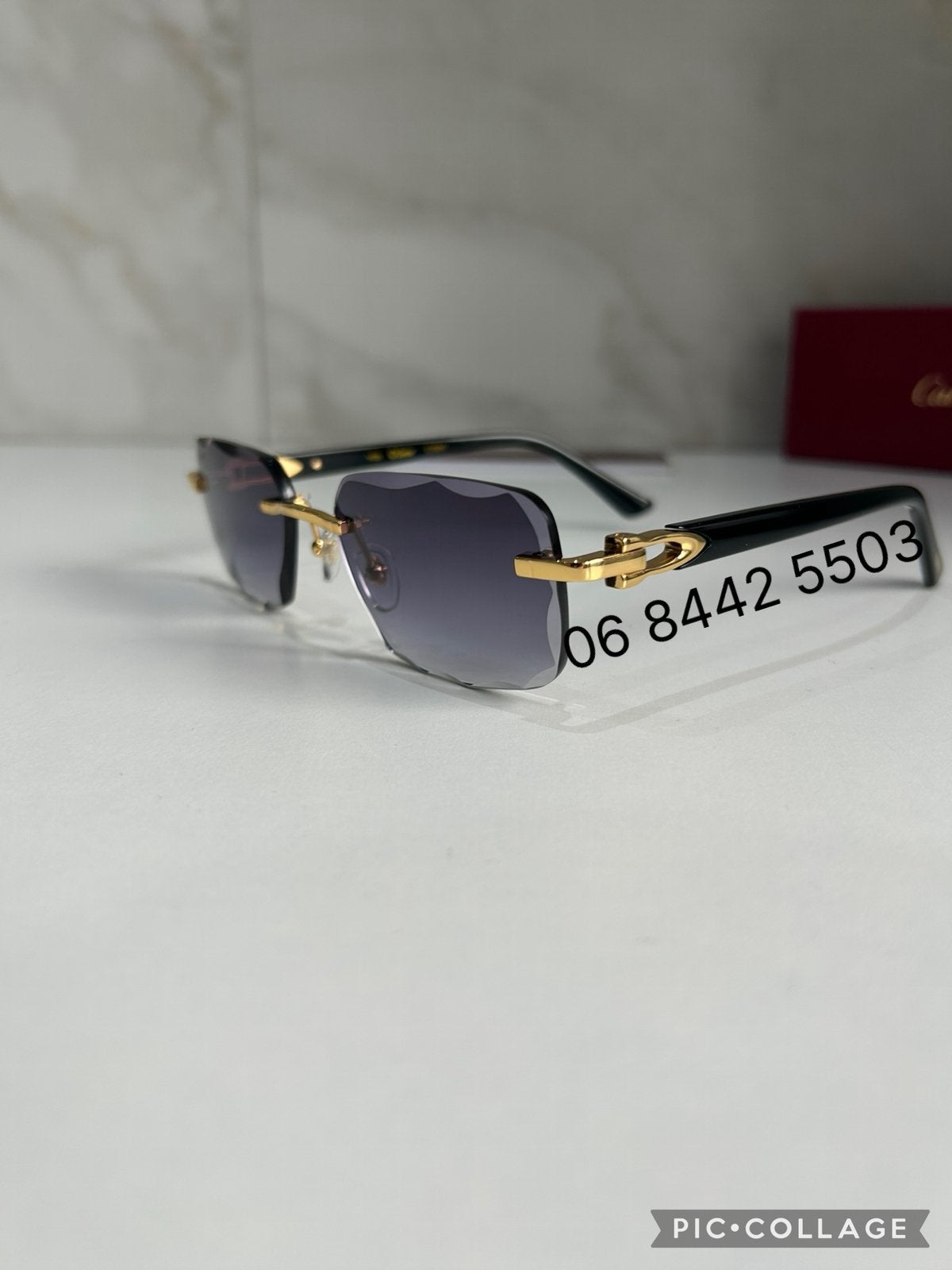 Cartier - bril zonnebril | 06 8442 5503, Sieraden, Tassen en Uiterlijk, Zonnebrillen en Brillen | Heren, Overige merken, Overige kleuren