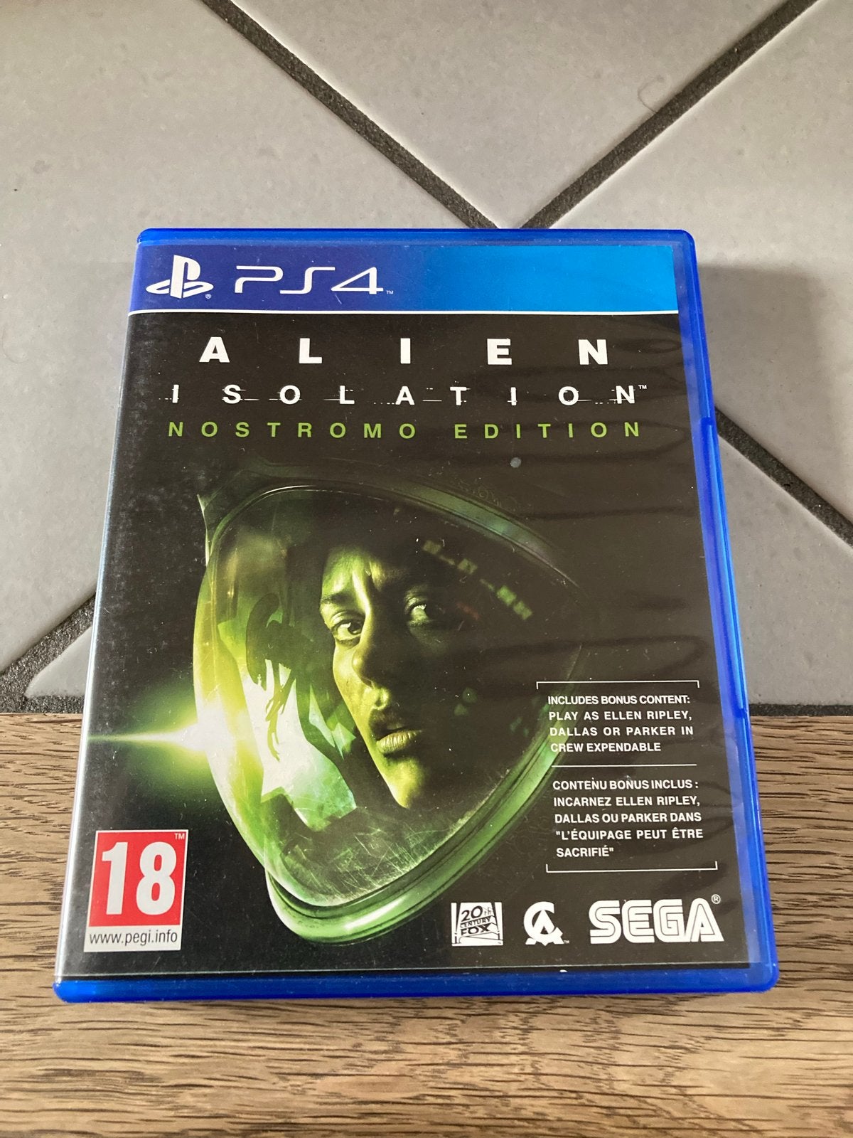 Alien Isolation Nostromo Edition PS4, Avontuur en Actie, Gebruikt, Vanaf 18 jaar, 1 speler