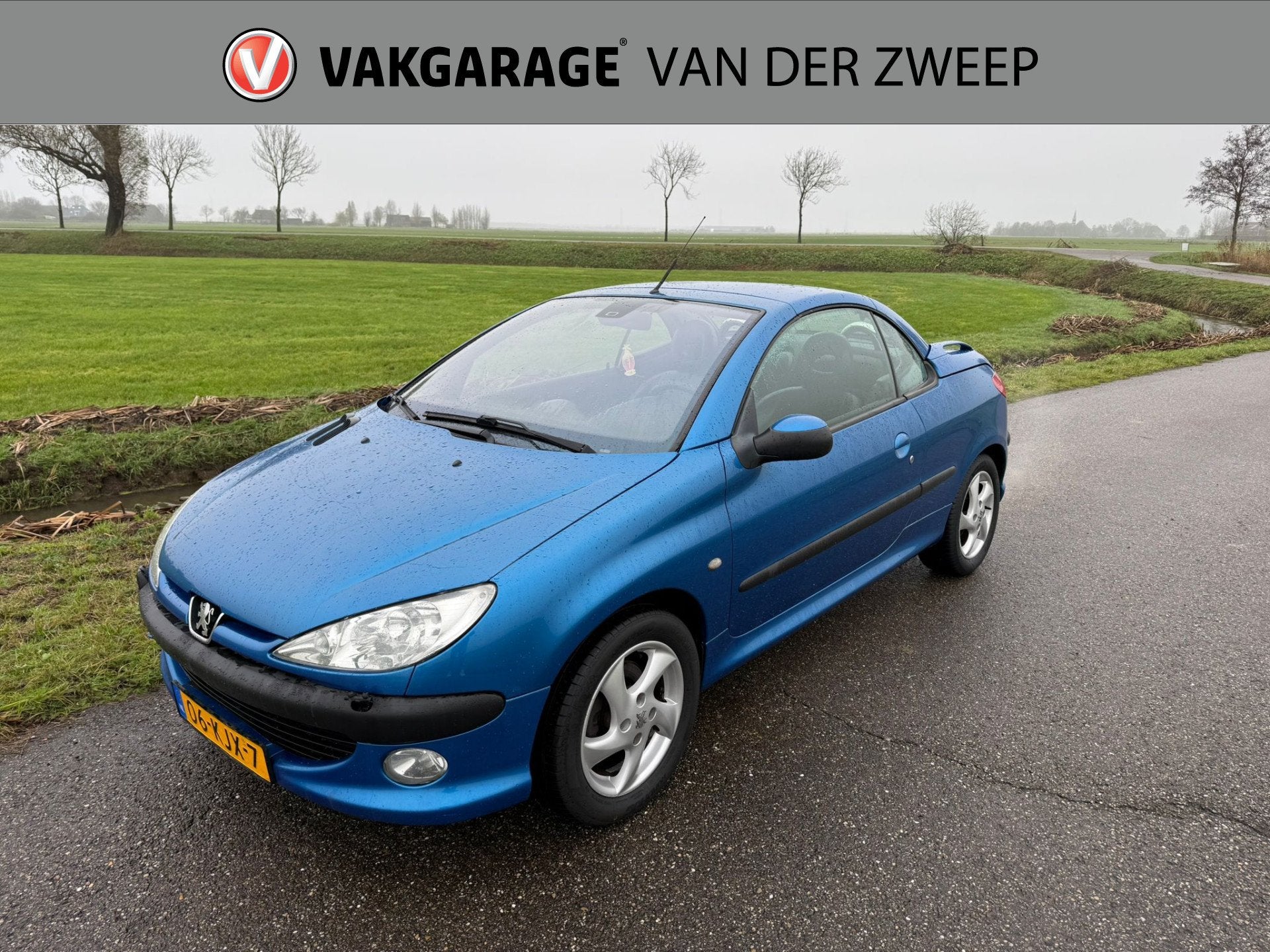 Peugeot 206 CC 1.6-16V | Nieuwe APK (bj 2003), Auto's, Voorwielaandrijving, Gebruikt, 4 cilinders, Cabriolet