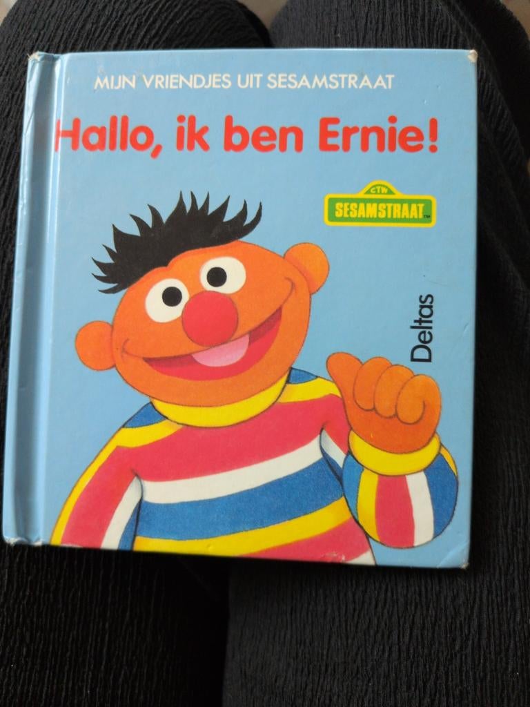 Hallo, ik ben Ernie! Sesamstraat kinderboek, Ophalen of Verzenden, Gelezen, Jim Henson, 1 tot 2 jaar