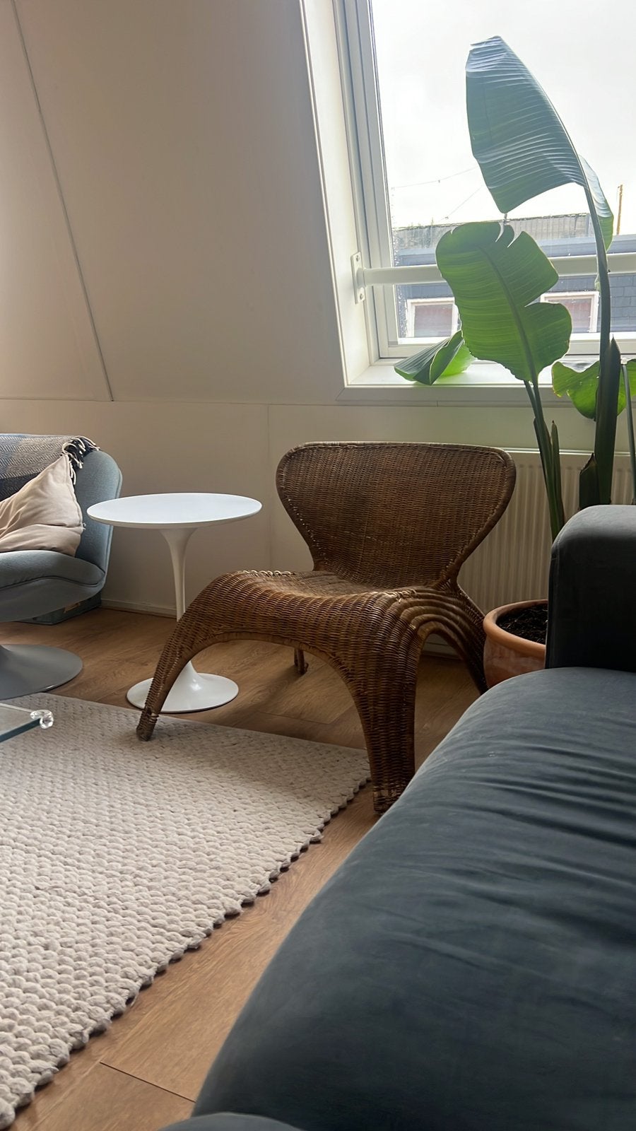 Ikea vintage rieten stoel, Ophalen