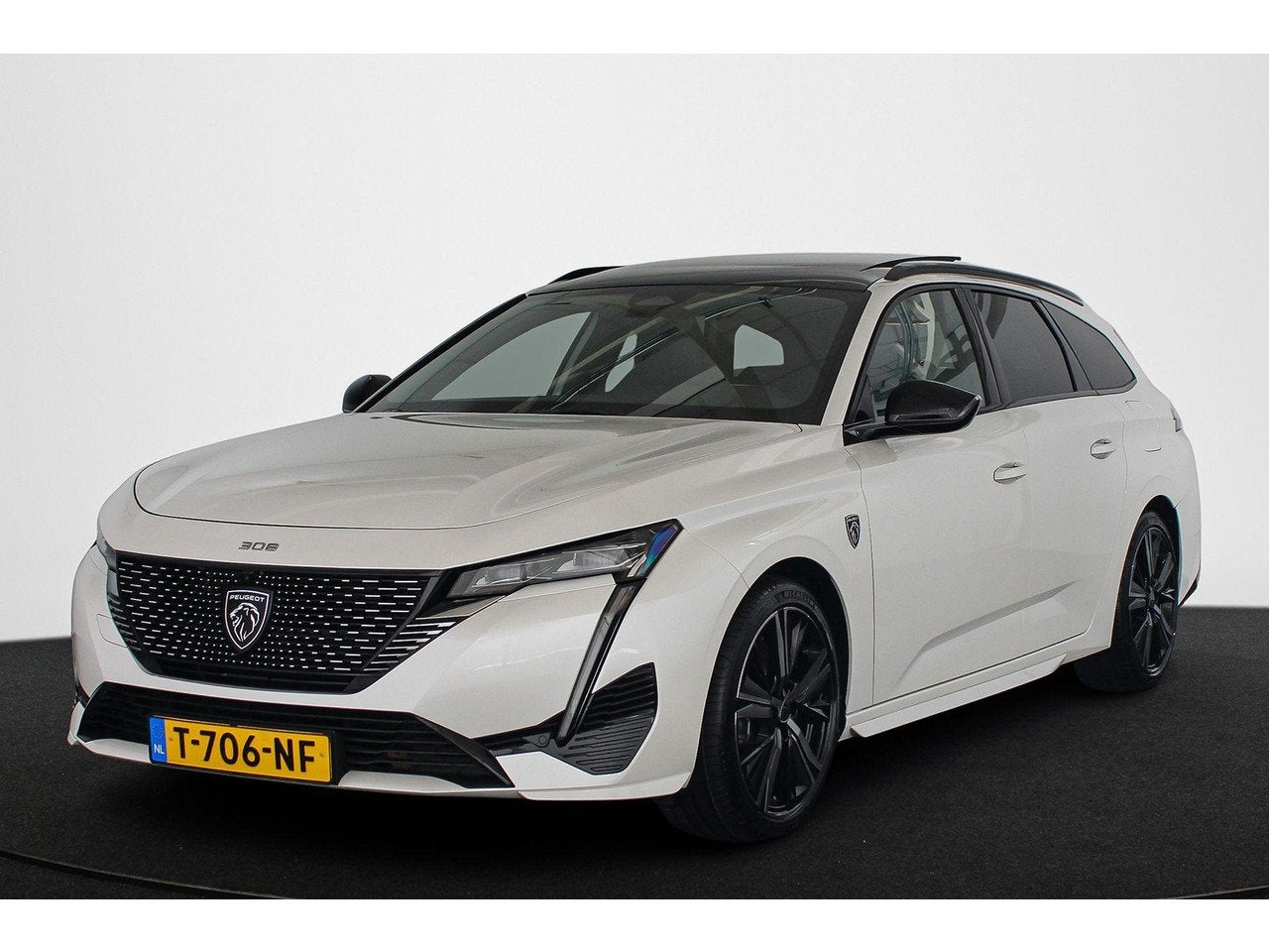 Peugeot 308 SW 1.6 HYbrid 225 GT Pack Business Pano Leder Tr, Gebruikt, 4 cilinders, Wit, Plug-in hybride