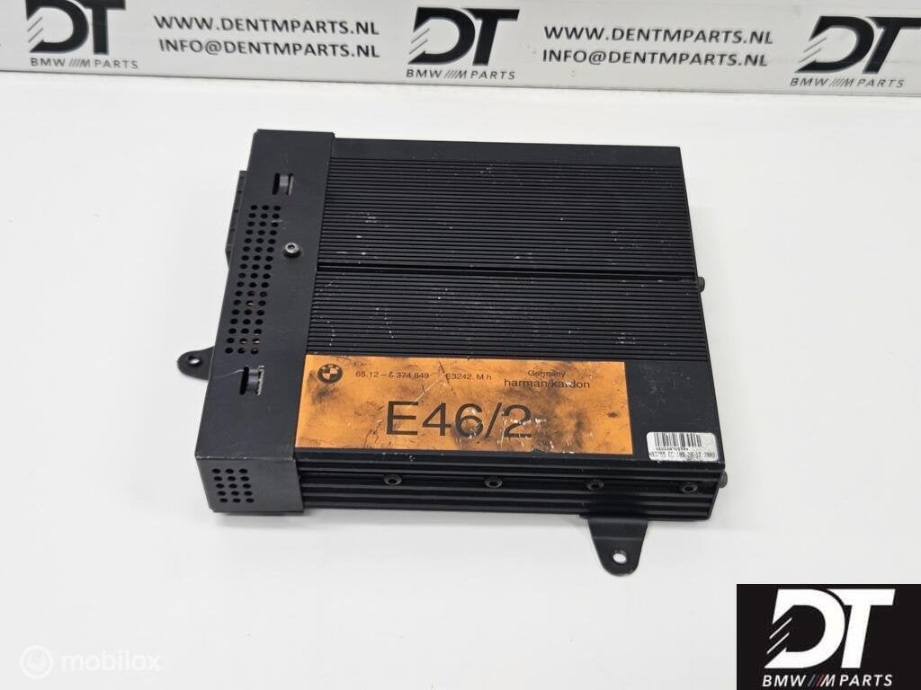Versterker Harman Kardon BMW E46 Coupé 65128374849, Auto-onderdelen, Gebruikt, Ophalen of Verzenden