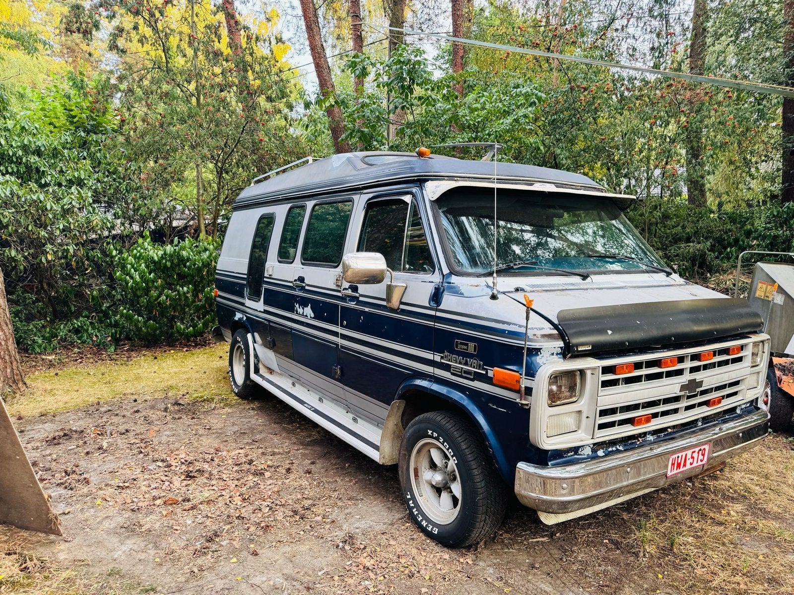 Chevrolet Van G20 Mark III Camper, Ophalen, Voor, Chevrolet