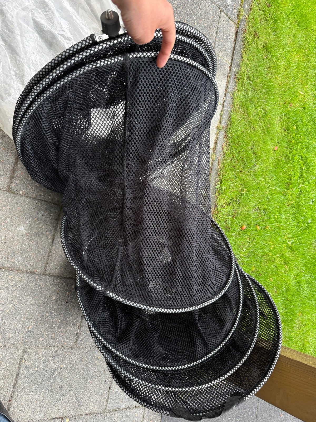 SPRO Keepnet PE 5MM Mesh 60-50 300 - leefnet, Ophalen, Nieuw, Net of Fuik
