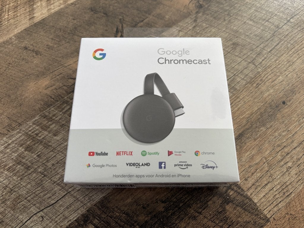 Google Chromecast 3e generatie ongeopend, Audio, Tv en Foto, Mediaspelers, Ophalen of Verzenden, Nieuw, HDMI, Zonder harde schijf