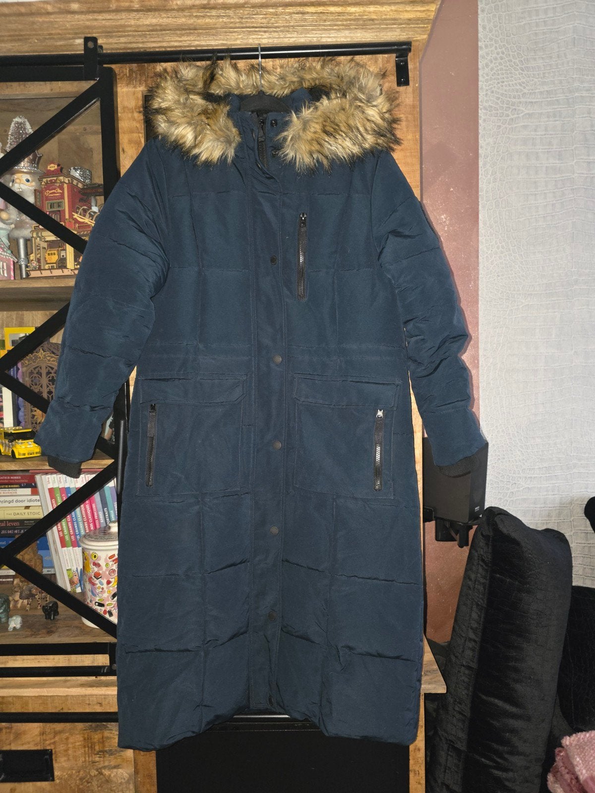 Superdry Everest Lange Pufferjas Dames - Maat 42/44 (L), Ophalen, Maat 42/44 (L), Zo goed als nieuw, Superdry