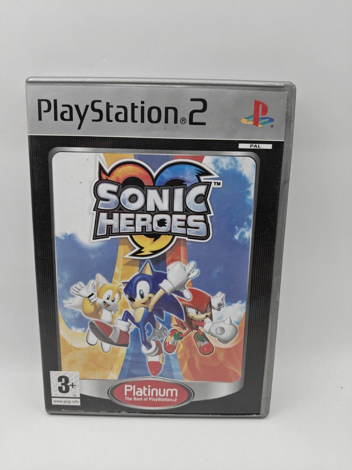 Sonic Heroes  PlayStation 2 (PS2), Gebruikt, Niet van toepassing, 1 speler, Niet van toepassing