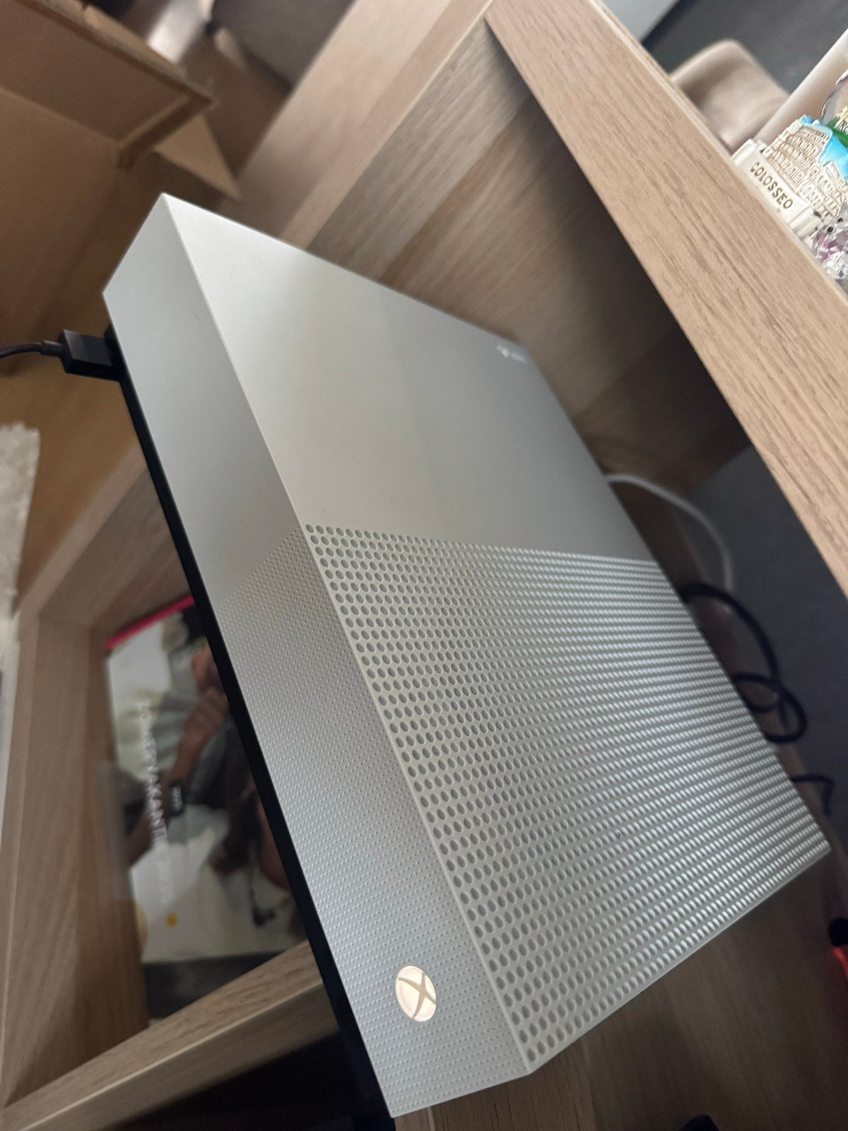 Xbox One S met controller, Spelcomputers en Games, Verzenden, Zo goed als nieuw, Met 1 controller, Xbox One S