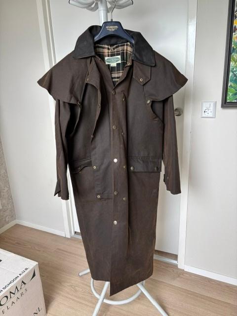 outdoor coat, large, gevoerd, wind- en waterdicht, Kleding | Heren, Jassen | Winter, Maat 52/54 (L), Bruin, Ophalen of Verzenden