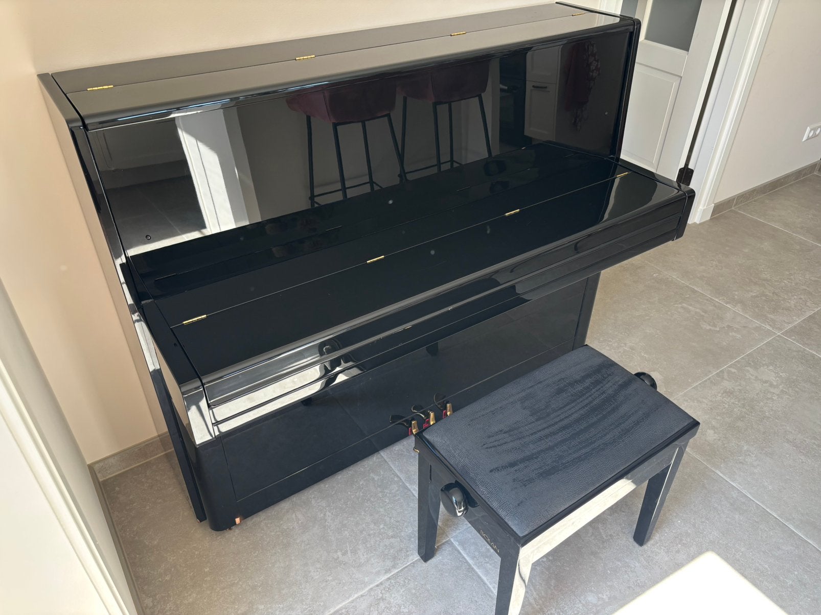 Yamaha P1 piano, Ophalen, Gebruikt, Zwart, Piano