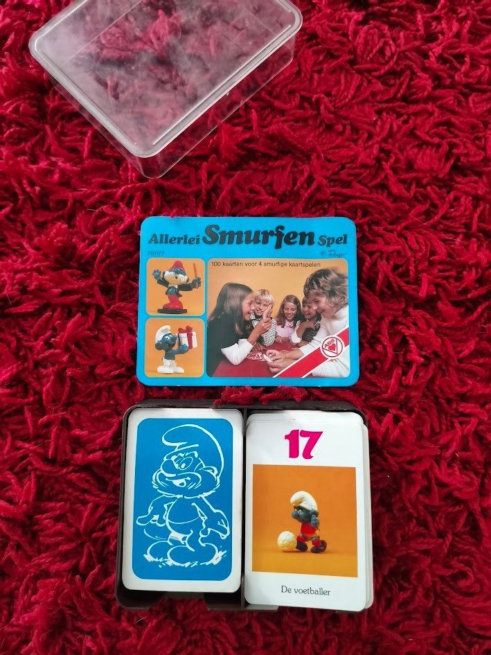 Allerlei smurfen spel ( 1979 ) compleet, Ophalen of Verzenden, Gebruikt