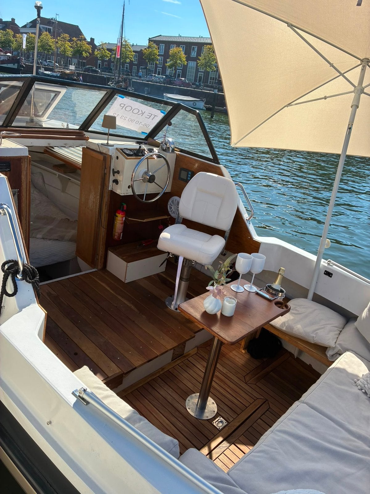 Master 680 Spitsgatter met Yanmar 2QM15, Watersport en Boten, Ophalen, Overige merken, Gebruikt, Binnenboordmotor