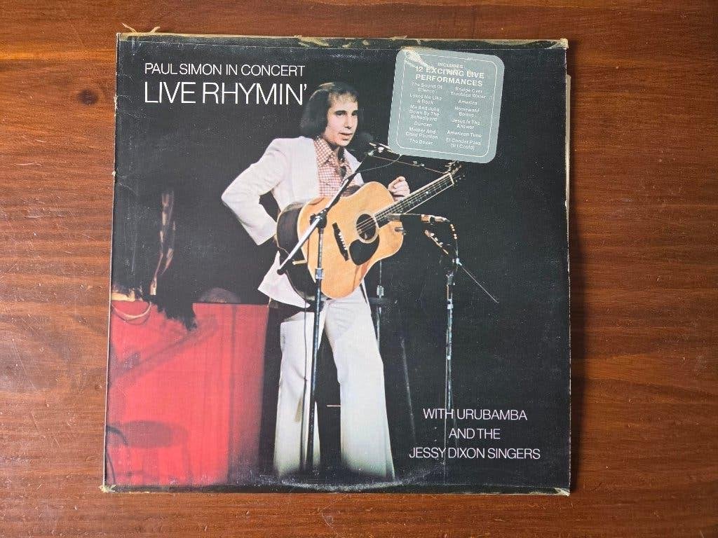LP vinyl Paul Simon Live Rhymin', Ophalen of Verzenden, Gebruikt, 12 inch, LP