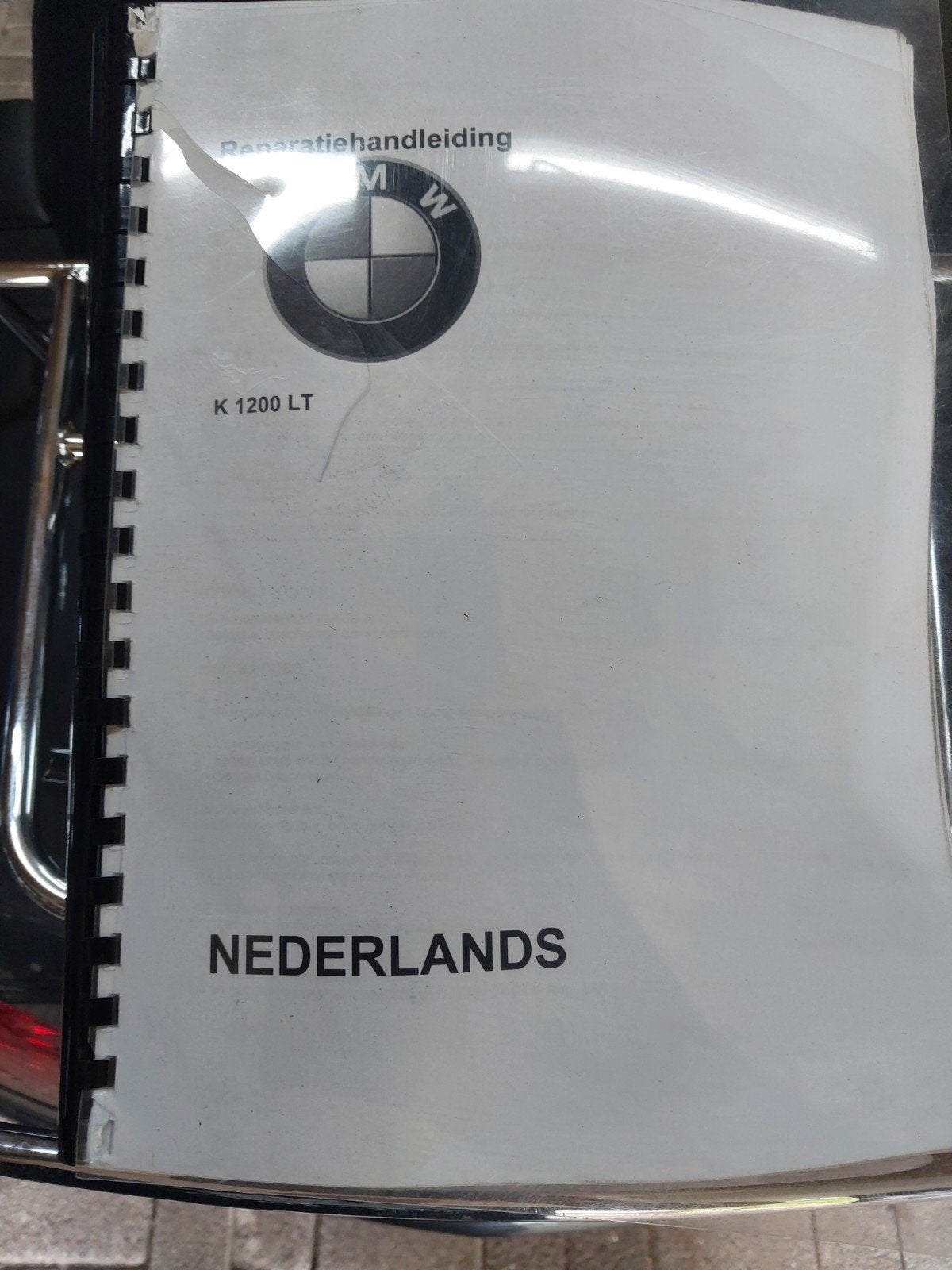 Werkplaatsboek bmwk1200lt, Motoren, Handleidingen en Instructieboekjes, Ophalen of Verzenden, BMW